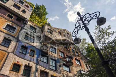 Hundertwasser house in Vienna