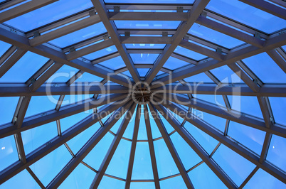 Steel and glass dome