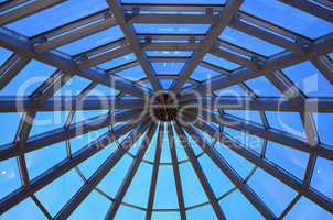 Steel and glass dome