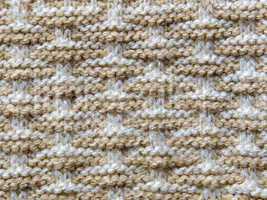 texture of the knitted fabric as a background