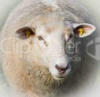 Einzelnes Schaf