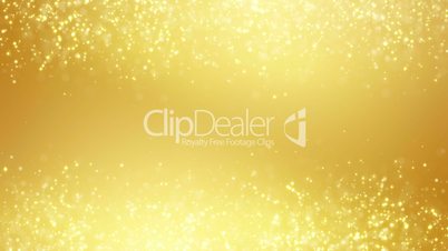 gold glitter dust two sides seamless loop background