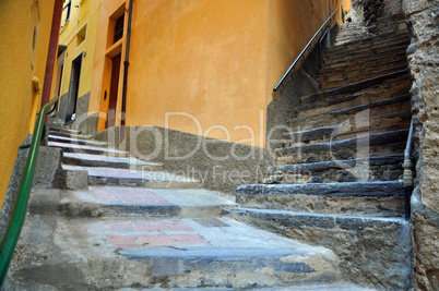 Gasse in Vernazza, Cinque Terre