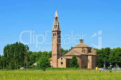 Gazzola Kirche - Gazzola church 01