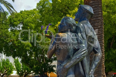 Makarska Bronzestatue - Makarska bronze statue 05