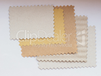 Paper swatch