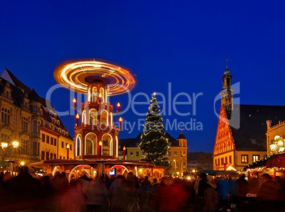 Zwickau Weihnachtsmarkt - Zwickau christmas market 01