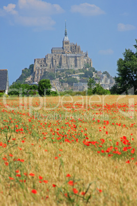 Mont Saint Michel, Bretagne, Frankreich