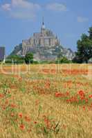 Mont Saint Michel, Normandie, Frankreich