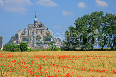 Mont Saint Michel, Bretagne, Normandie, Frankreich