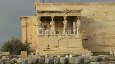 Erechtheion der Akropolis in Athen - Detail