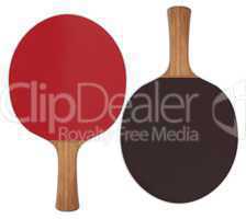 Rackets of table tennis