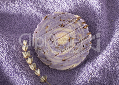 Hand made lavender soap