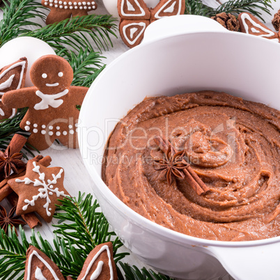 gingerbread dough