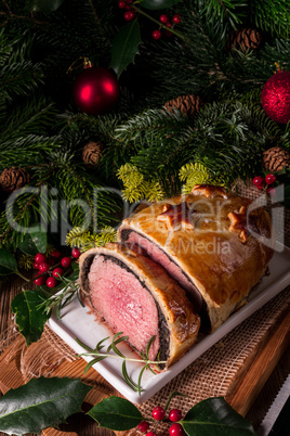 Beef Wellington as Advent creation