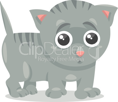 kitten character cartoon illustration