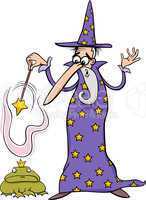 wizard fantasy cartoon illustration