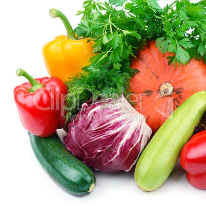vegetable isolated on a white background