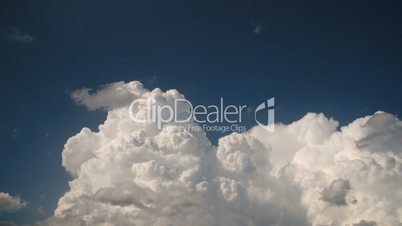 White thick cumulus clouds FS700 4K Odyssey7Q