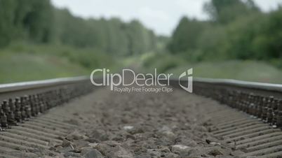 Closer look of the black stones from the train track FS700 4K RAW Odyssey 7Q