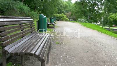 The green bench from Toome hill park  4K FS700 Odyssey 7Q