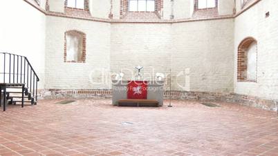 An altar inside the church in Tartu 4K FS700 Odyssey 7Q