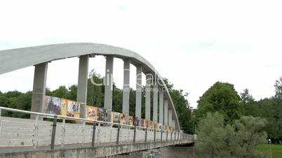 The bridge over the river in Emajogi 4K FS700 Odyssey 7Q