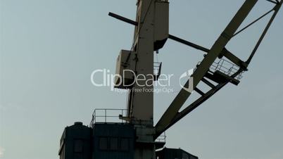 The big part of the crane that operates on the port GH4 4K