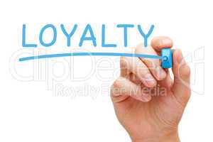 Loyalty Blue Marker