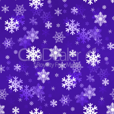 Light Purple Snowflakes
