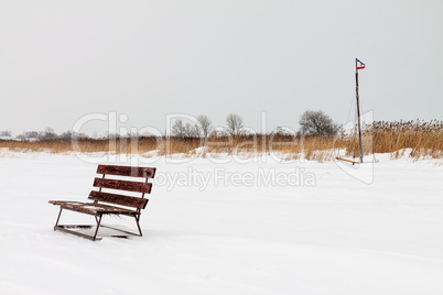 Bodden im Winter