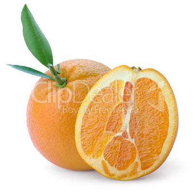 Orange citrus fruit