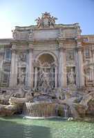 Trevi Fountain, in Rome, Italy