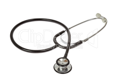 Stethoscope on White
