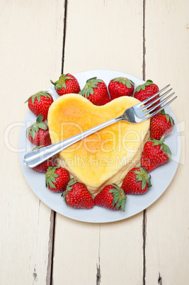 heart cheesecake