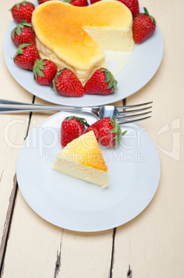 heart cheesecake