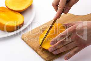 Subdivide The Three Mango Slices