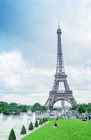 Paris, The Eiffel Tower and Trocadero Gardens