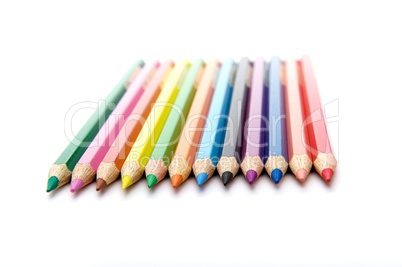12 colored pencils