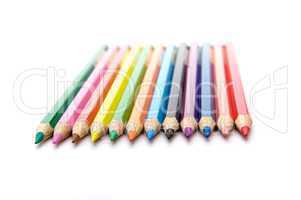 12 colored pencils