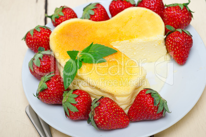 heart cheesecake