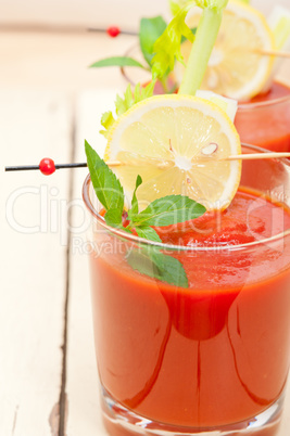 fresh tomato juice