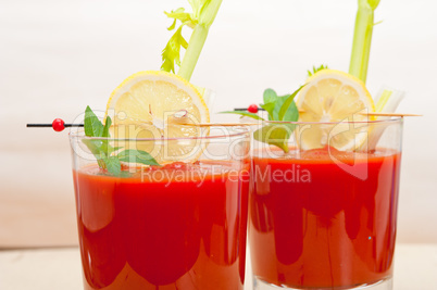 fresh tomato juice