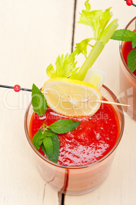 fresh tomato juice