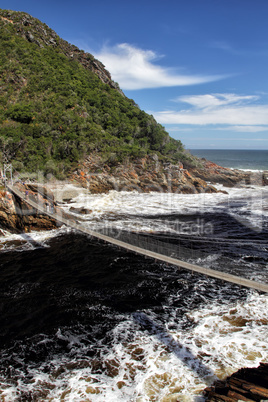 Hängebrücke über den Storms River