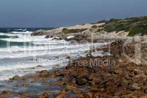 Küste bei Cape St. Francis, Südafrika