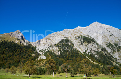 Ahornboden, Tirol, Oesterreich