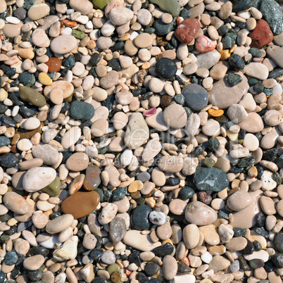beautiful background of natural stone pebbles