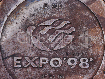 Kanaldeckel Expo 98