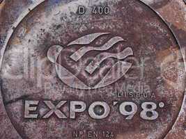 Kanaldeckel Expo 98